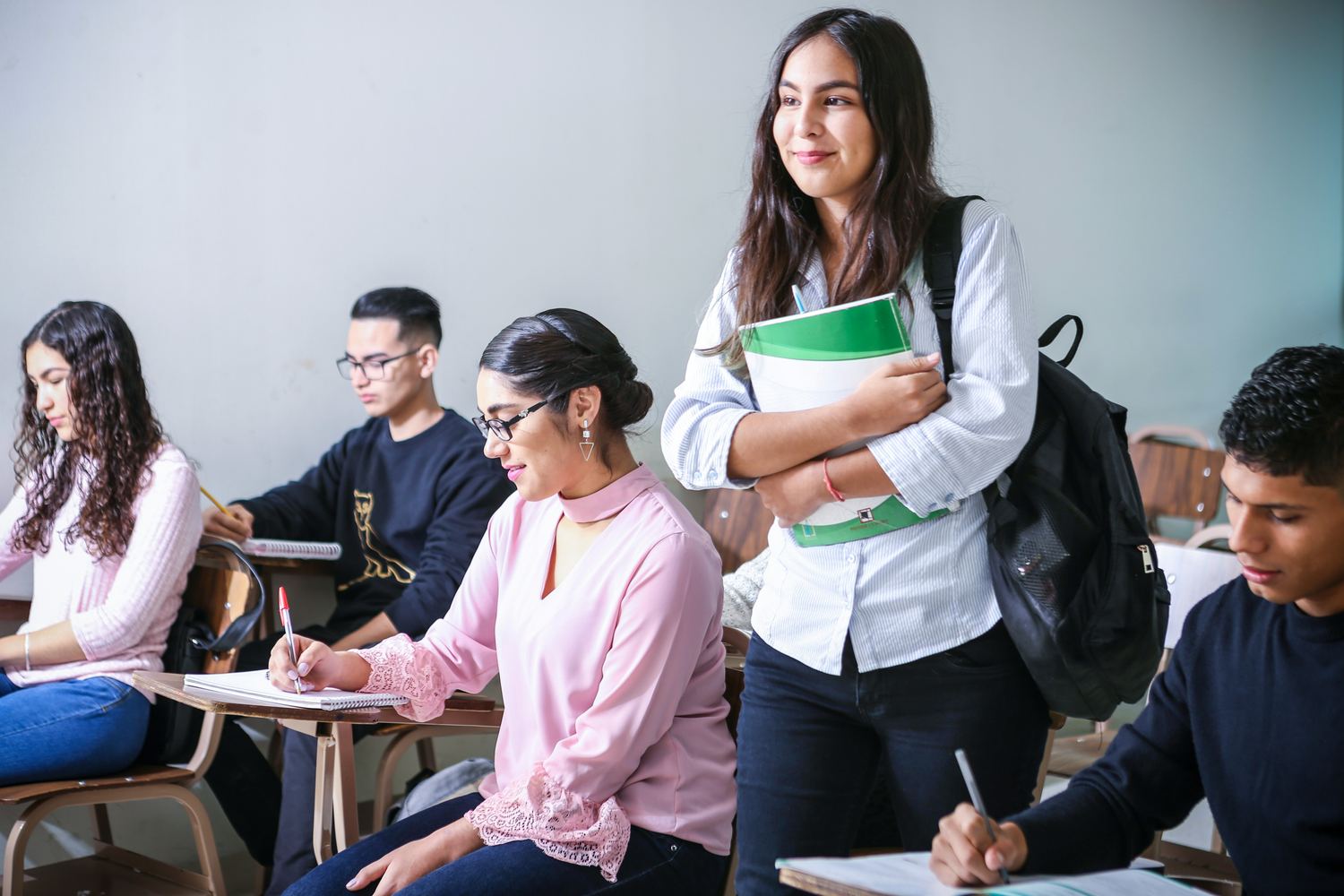 Students in class representing India PhD and advanced study pathway opportunities