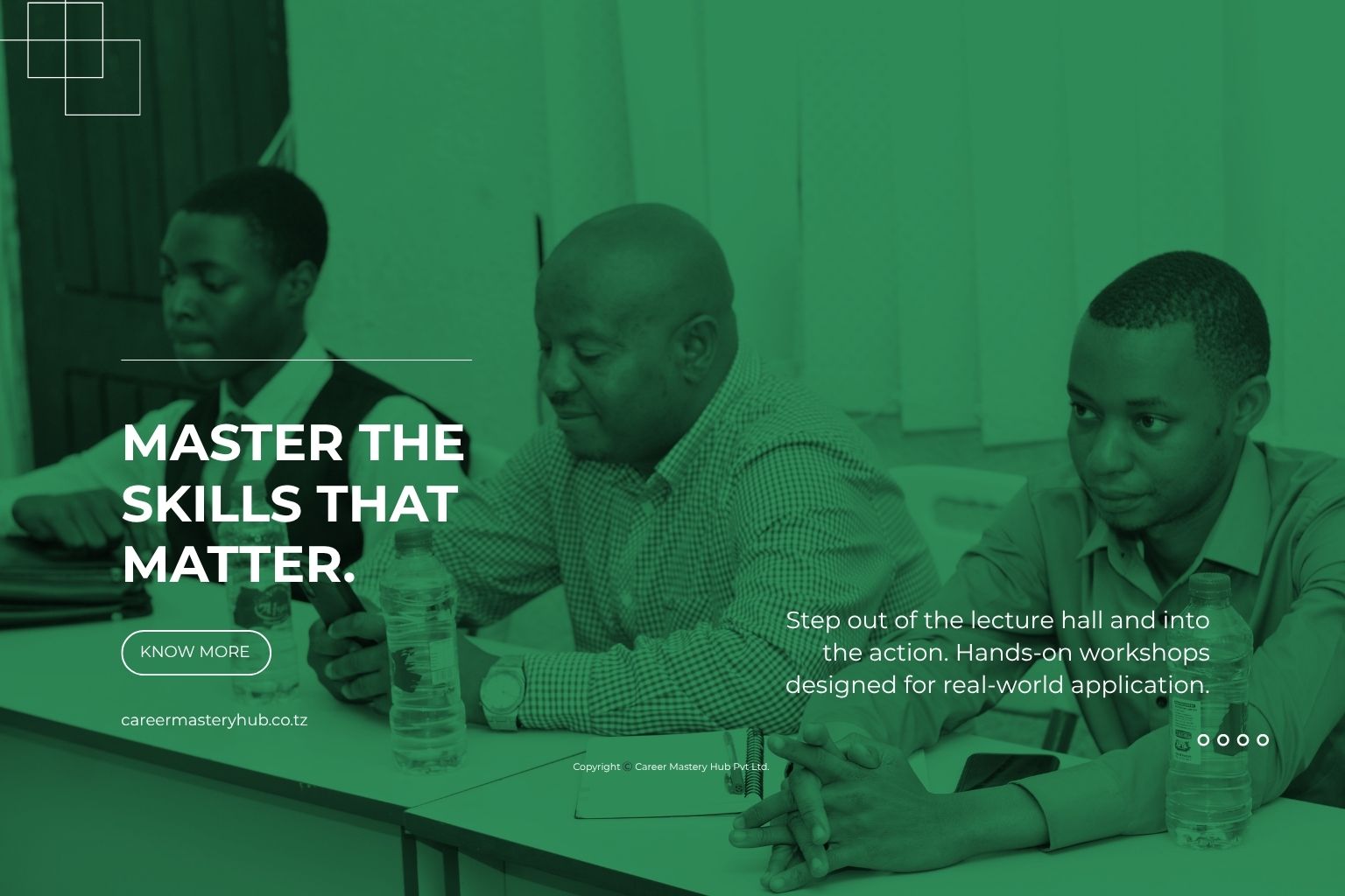 Interactive career workshop and seminar Tanzania